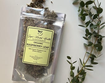 Red Raspberry Leaf | C/S Organic | Dried Cut and Sifted | Rubus Idaeus