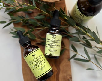 Stinging Nettle Root Tincture | Organic Urtica Dioica | Adaptogen