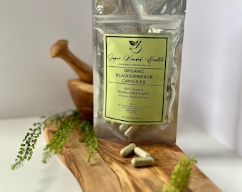 Bladderwrack Capsules | Natural Organic | 680mg | Sebi Alkaline