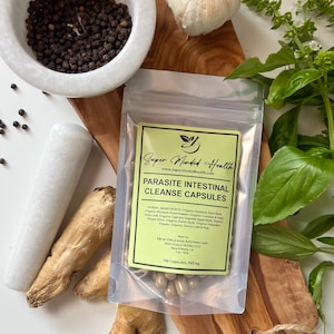 100-Parasit-Darmreinigung (Colon Cleanse Super Flush) Alle organischen Kräuter ohne Füllstoffe oder Bindemittel