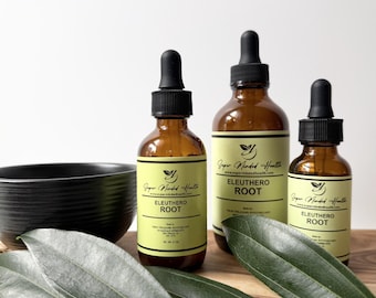 Eleuthero Root Tincture | Eleutherococcus Senticosus | Adaptogen
