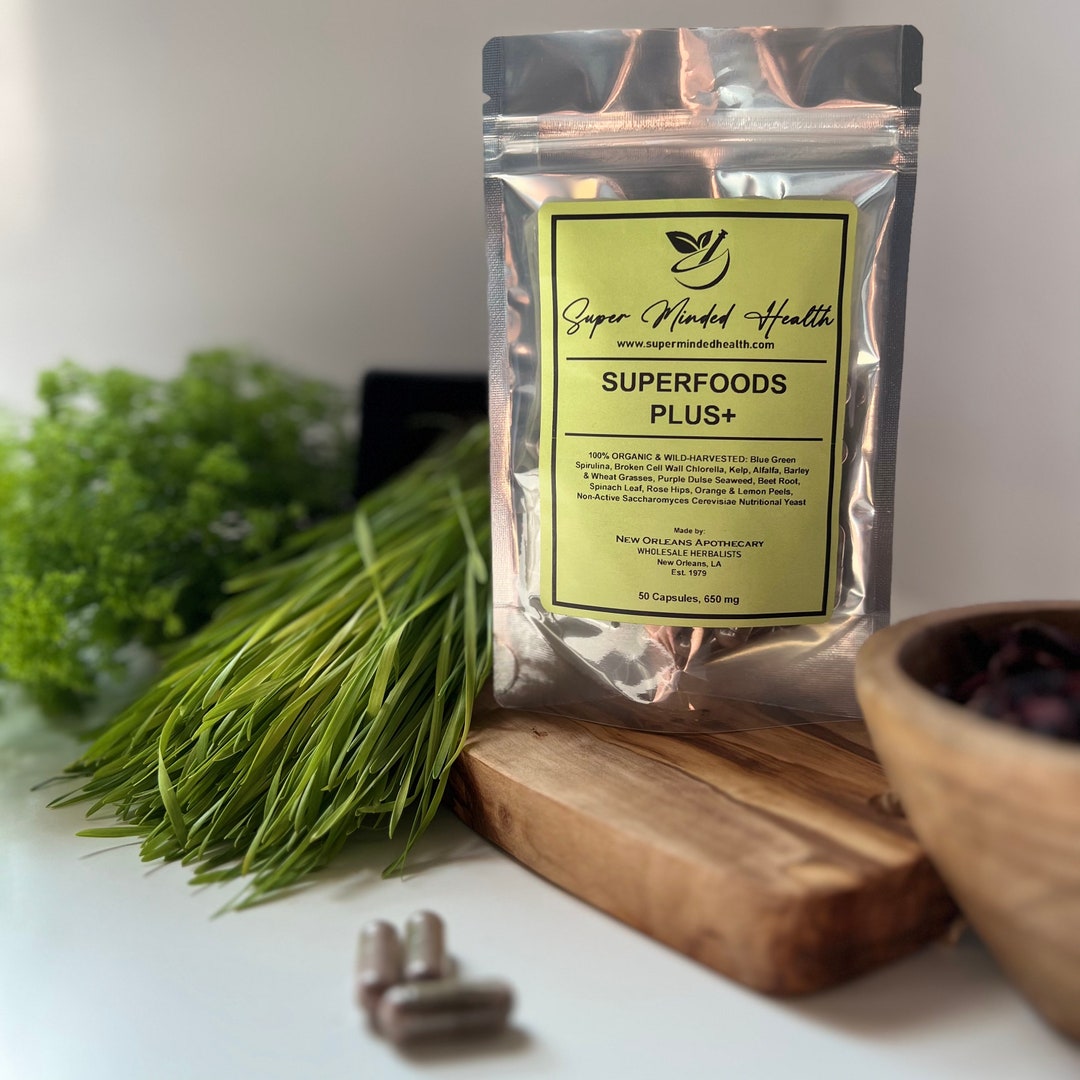 Superfoods Plus Capsules650mg Etsy