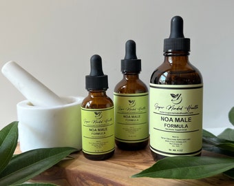 NOA Male Formula Tincture | Ginseng Root + Saw Palmetto