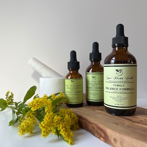 Female Balance Tincture | Wild Yam + Chaste Tree Berry