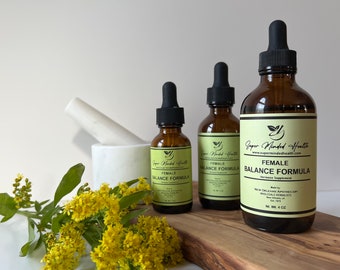 Female Balance Tincture | Wild Yam + Chaste Tree Berry
