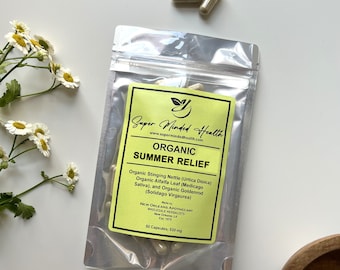 Frühling Sommer Kapseln | Bio | Brennessel | 530 mg