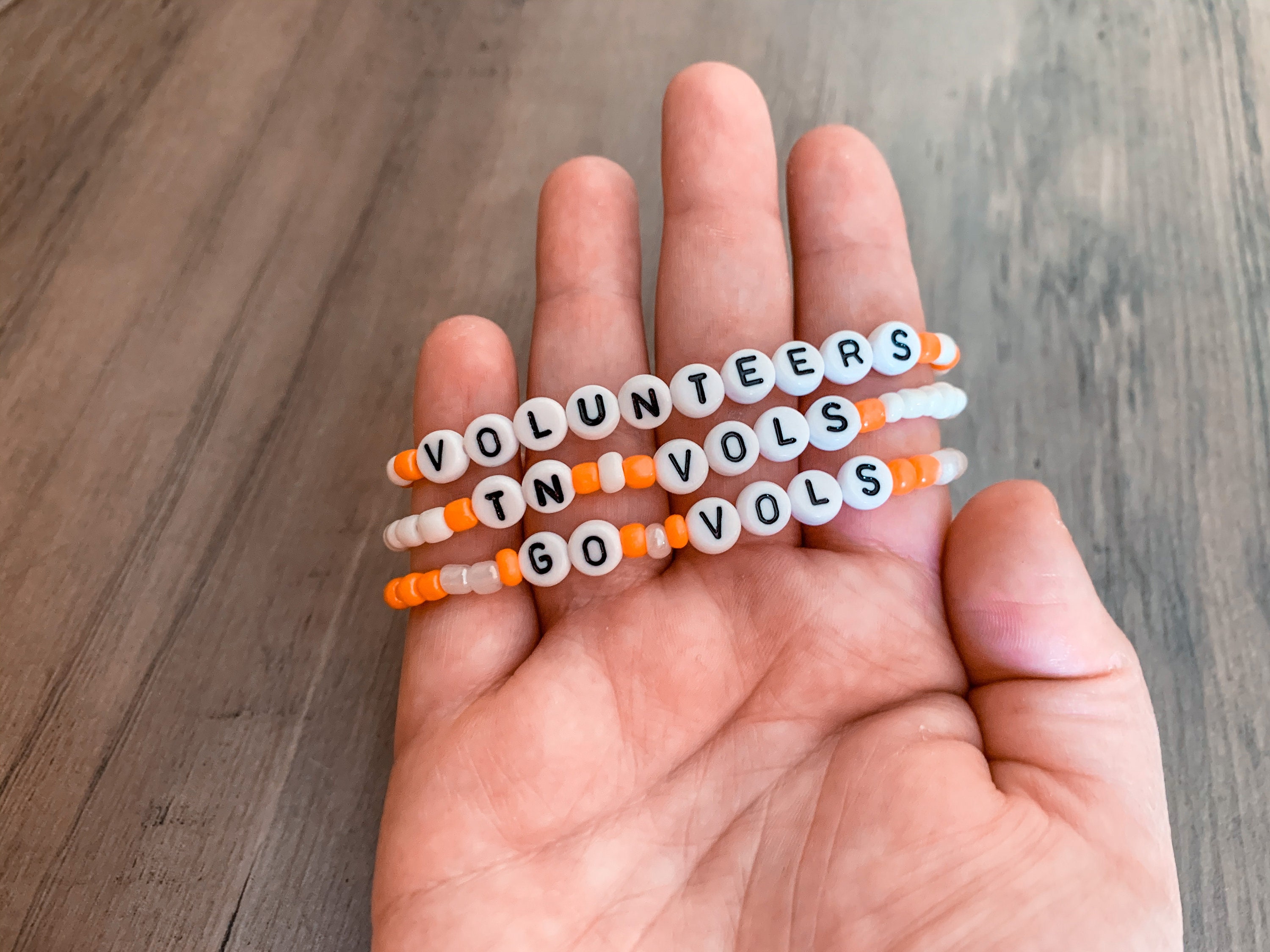 Nuevo Pulsera De Cuentas De Equipo Etsy