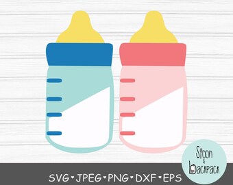 Svg Jpg Eps Baby Bottle Vector Clipart Outline Silhouette Drawing Illustrations Nursery Shower Graphics Png Clip Art Art Collectibles Delage Com Br
