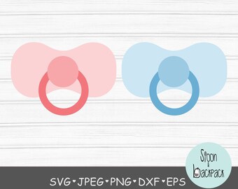 Baby Pacifier Svg Etsy