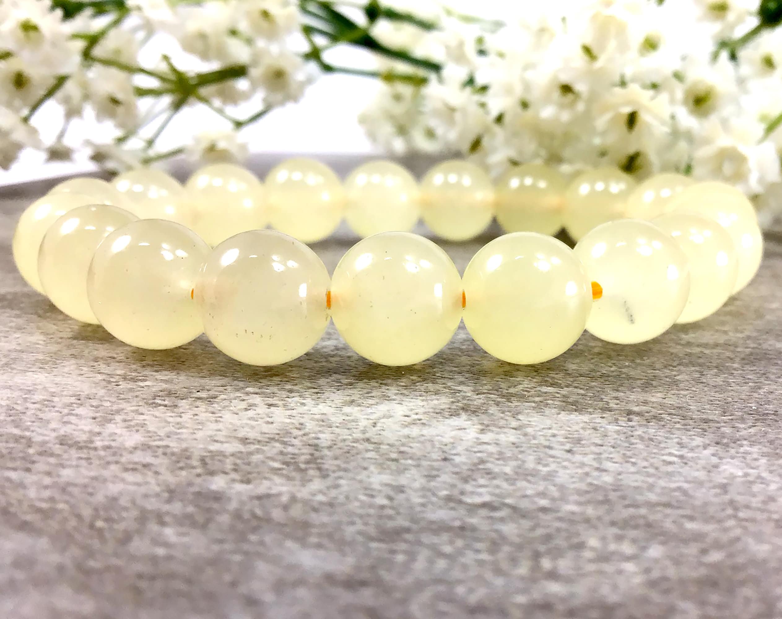 4/6/8/10/12mm Natural Huanglong Jade Stone Round Loose Yellow Jade Beads  For Jewelry Making Diy Bracelet Crafts Accessories 15