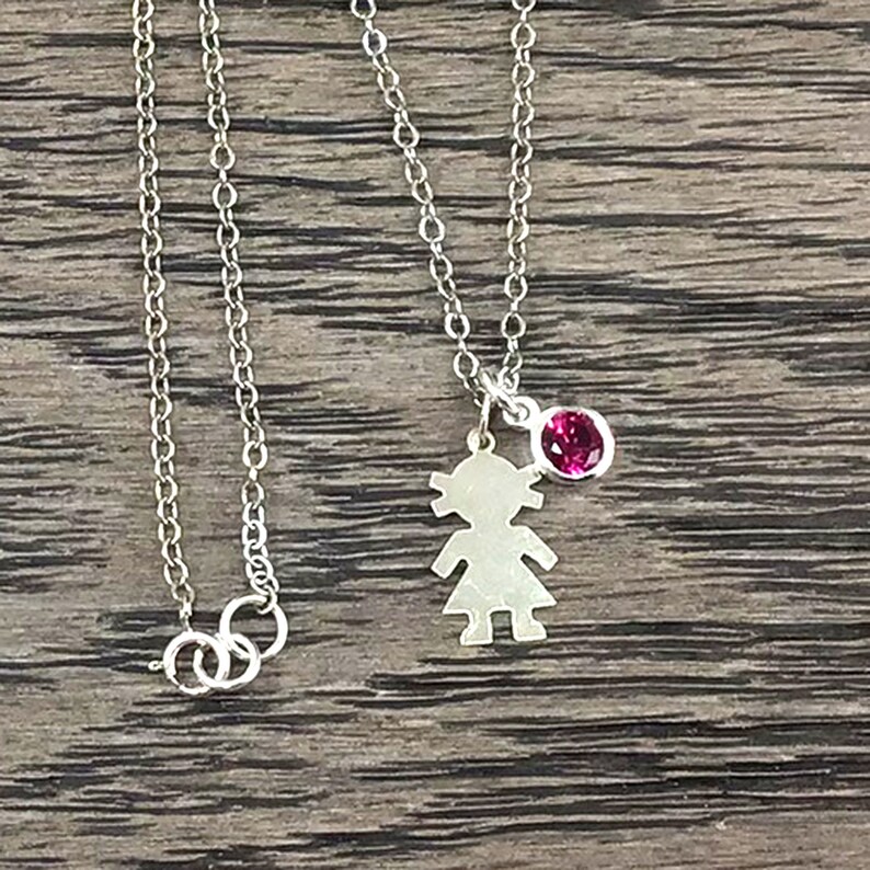 Birthstone Necklace Gift For Mom Mom Necklace New Mom Gift