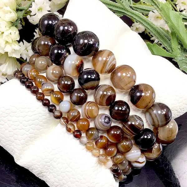 Agate Beaded Bracelet main image 1