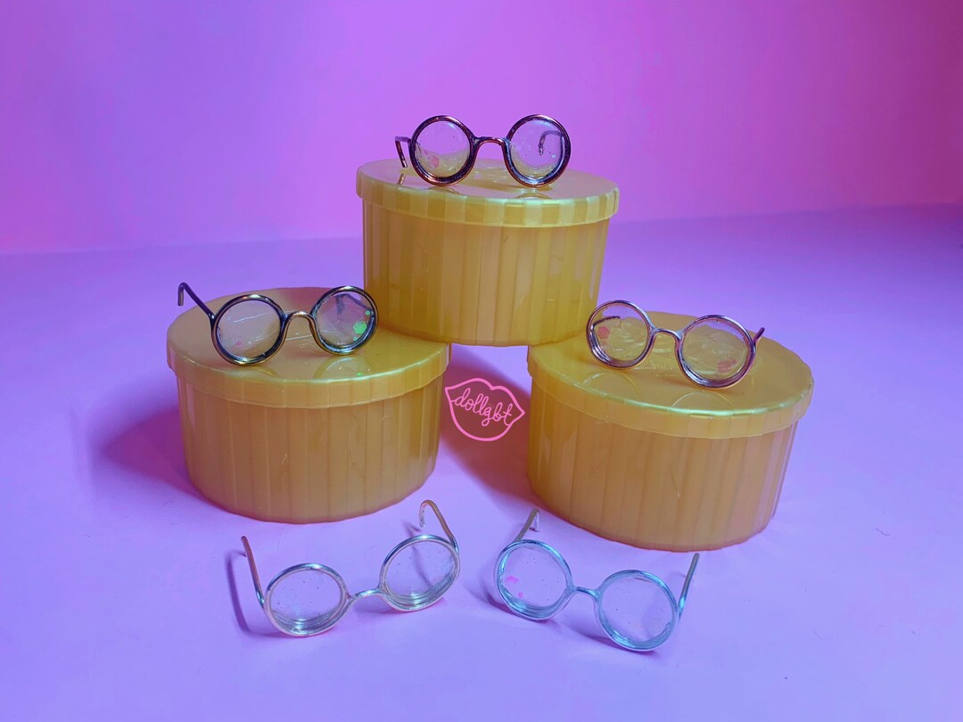 Bratz Doll Glasses 5 Colors of Metal Frames Available Round Etsy