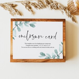 Grün Einschließung Kartenvorlage, Hochzeitseinladungsvorlage, Babyparty einladen, RSVP Kartenvorlage, Hochzeitsdetailskarte, Hochzeit 0165_048