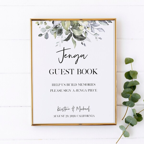 Sign a Jenga Piece - Etsy