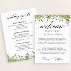 Modelo de carta de boas-vindas para casamento, itinerário de casamento, nota de bolsa de boas-vindas, cronograma de casamento, lembrancinha de casamento, bolsa de boas-vindas para impressão, 0075_018