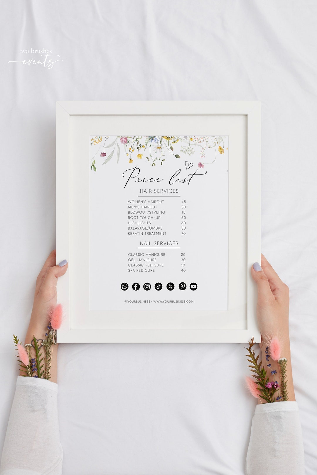 Price List Template Price List Sign Price List Template Hair Small price-list-template-price-list-sign-price-list-template-hair-small