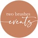 TwoBrushesEvents store logo