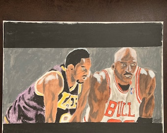 MJ & Kobe Painting