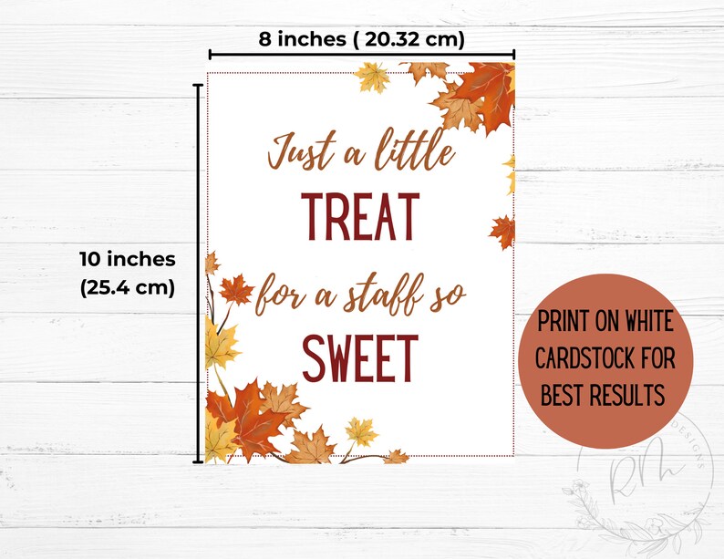 Printable Staff Appreciation Sign Printable Sign Instant - Etsy