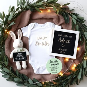 One more to Adore Baby Announcement | Digital Social Media Reveal | Neutral Baby Reveal | Gender Neutral Baby Reveals