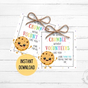 Crolleremmo senza volontari come te Tag / Tag di apprezzamento dei volontari / Tag di apprezzamento dei volontari / Tag di ringraziamento / Tag dei cookie