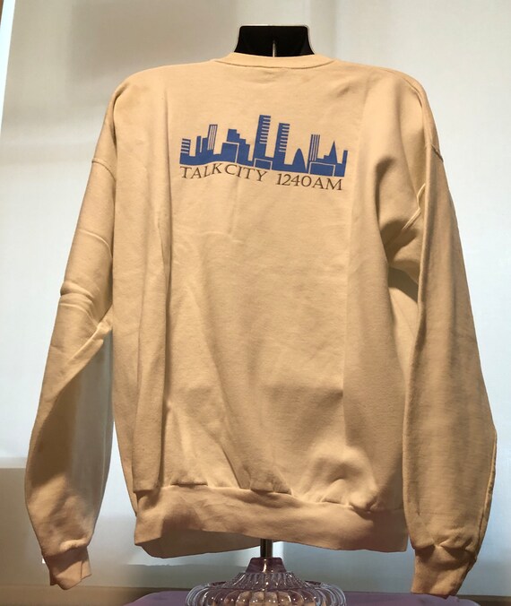 Air America Radio (front) sweatshirt - Talk City … - image 4