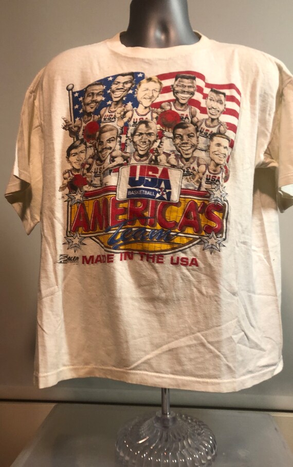 America's Team Olympic Basketball Shirt - 1992 - XL