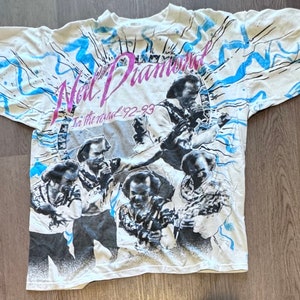 Neil Diamond - In The Round 92-93 - concert t-shirt - XL - Vintage!!!