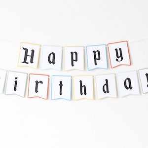 Disneyland Birthday Banner | Vintage Disneyland Birthday Party | Disneyland Party | Disneyland Birthday | Mickey Mouse Party
