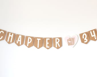 Bookish Birthday Banner: Book Lover Party Decor