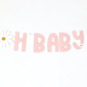 Daisy Baby Shower | Daisy Baby Shower Decor | Daisy Baby Shower Decorations | Daisy Baby Shower Signs | Retro Baby Shower Decor