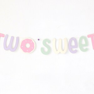 Two Sweet Donut Party | Sweet One Donut Party | Donut Grow Up Party | Donut Birthday Banner | Two Sweet Banner | Sweet One Banner