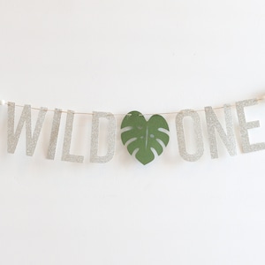 Wild One First Birthday Banner