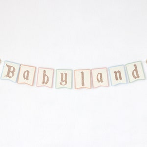 Disneyland Baby Shower Banner | Disney Baby Shower | Disney Theme Baby Shower | Baby Girl Shower | Neutral Baby Shower | Baby Boy Shower