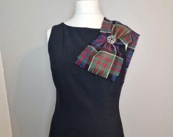 Ladies Scottish Wool Tartan Sash – Clan Donald MacDonald – 10x90 Inches