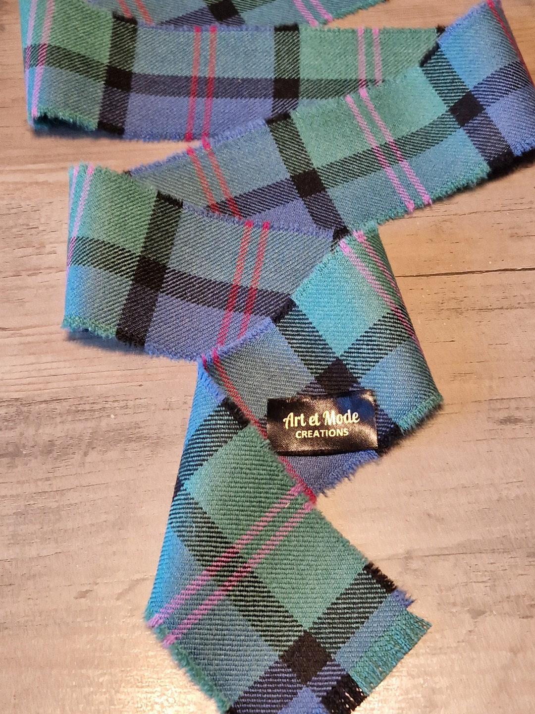 Macthomas Ancient Tartan / Plaid Handfasting Tie or Binding Etsy