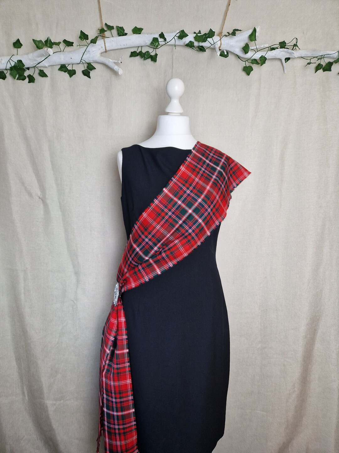 Macdougall Modern 100 Wool Scottish Tartan/plaid Sash 260cmx20cm Etsy