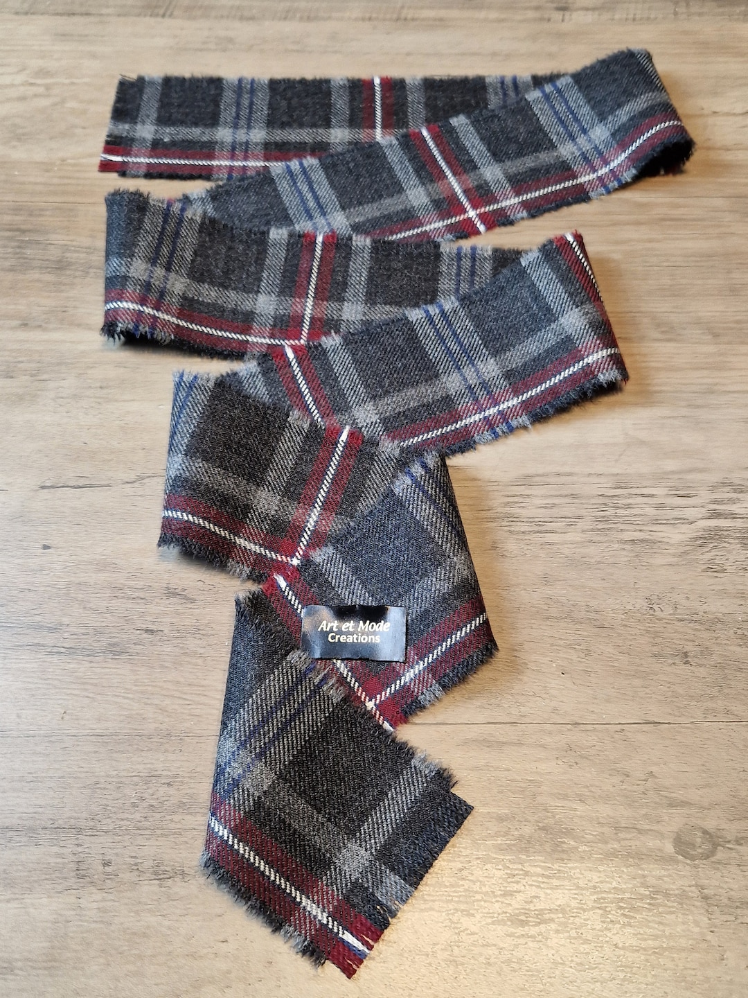 Hebridean Heather 100% Wool Tartan/plaid Self Fringed Handfasting ...