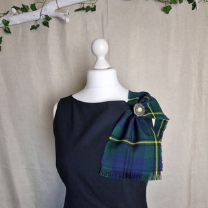 Johnstone Modern Tartan / Plaid Mini Sash 110cmx14cm