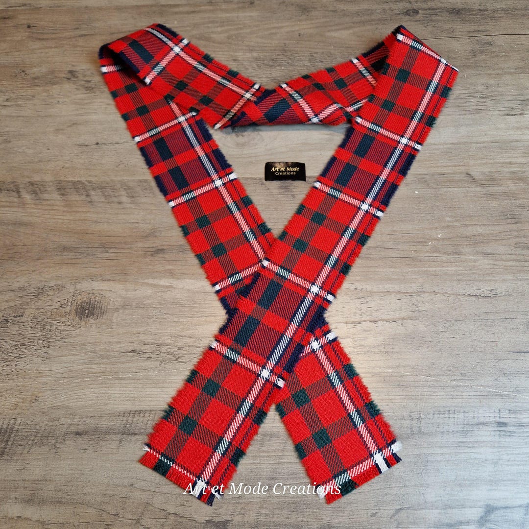 Cameron of Lochiel Modern 100% Wool Tartan/plaid Self Fringed ...