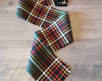 Tara / Murphy Ancient Tartan / Plaid Handfasting Tie or Binding Ribbon