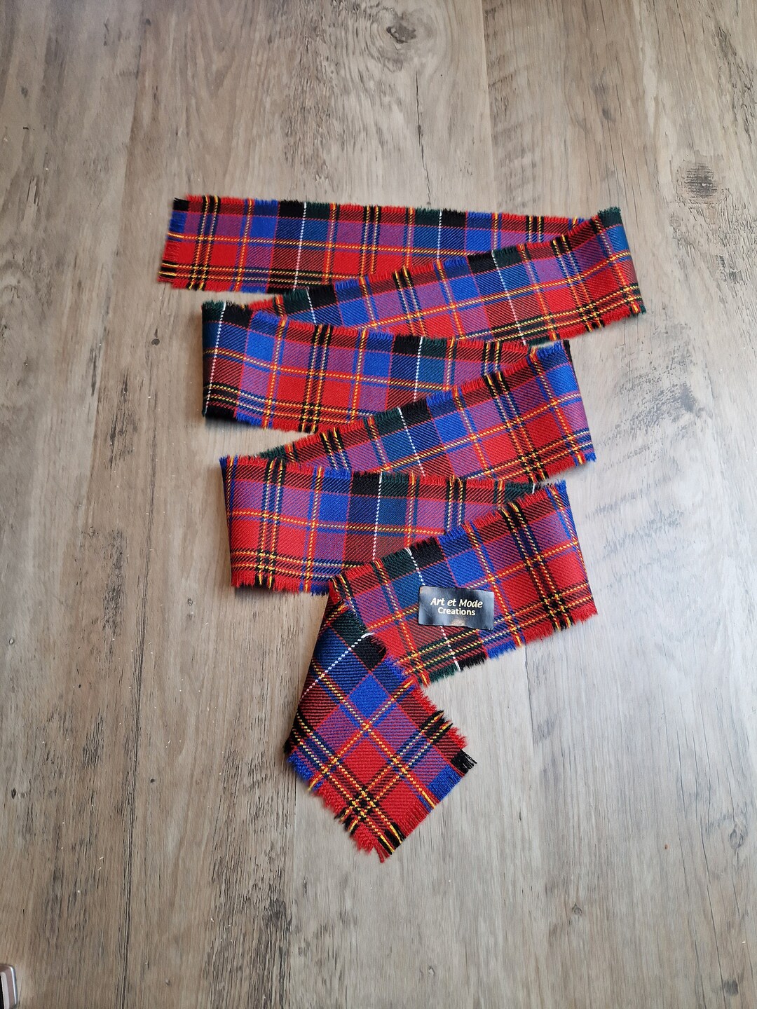 Hay/leith Modern 100% Pure New Wool Tartan/plaid Self Fringed ...