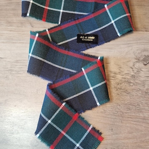 Colquhoun Modernes Handfasting Band 100% Wolle Tartan/Plaid Selbst Fransen Band 140cmx7cm