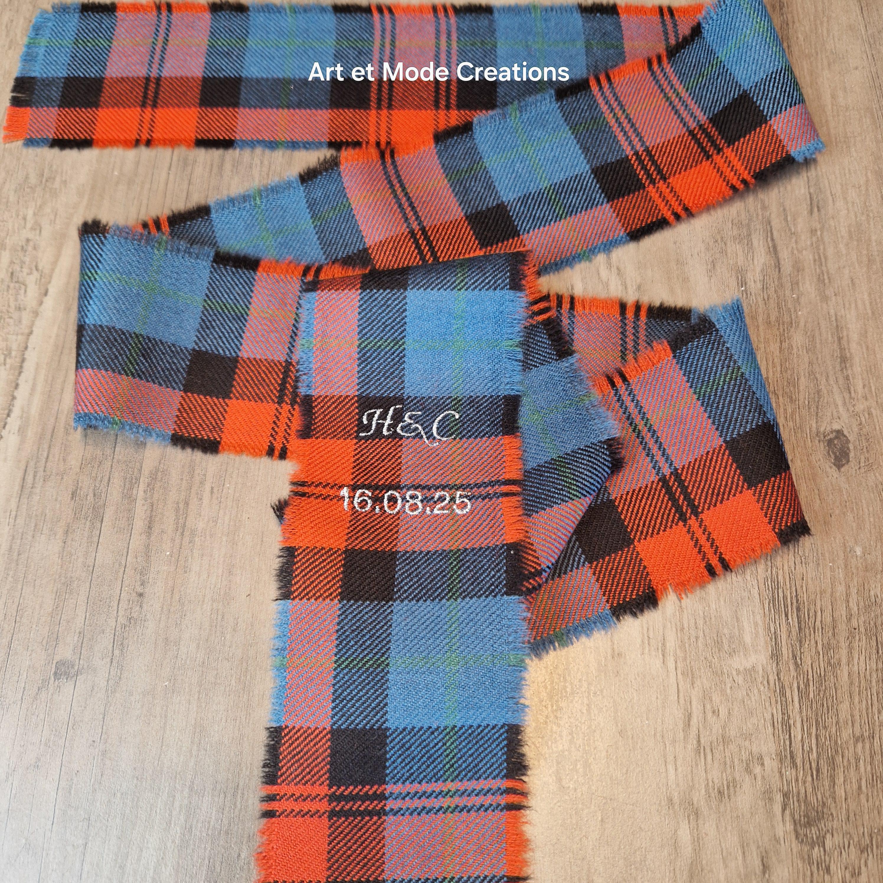 Maclachlan Ancient 100% Pure Wool Tartan / Plaid Self Fringed