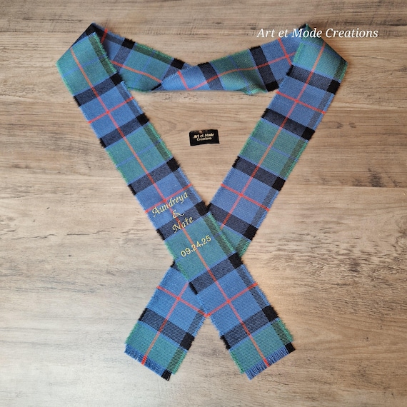 Buy Flower of Scotland 100% Wool Tartan/plaid Self Fringed