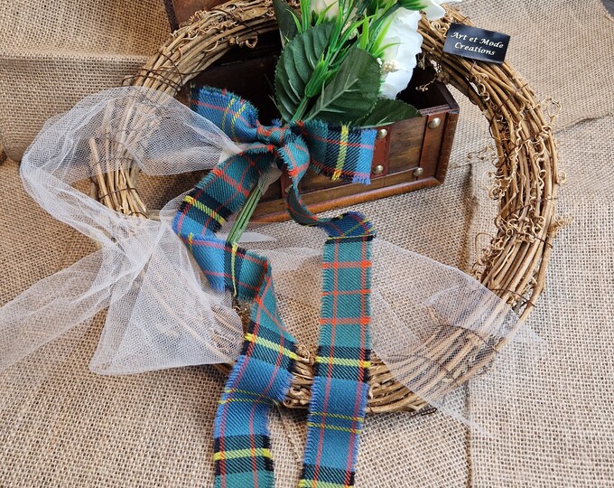 Macmillan Ancient 100% Wool Tartan / Plaid Ribbon 110cmx3.5cm - Etsy