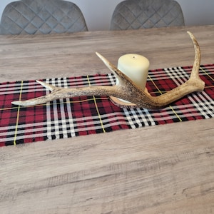 Clan Little 100% Wool Tartan/Plaid Table Runner 185cmx23cm