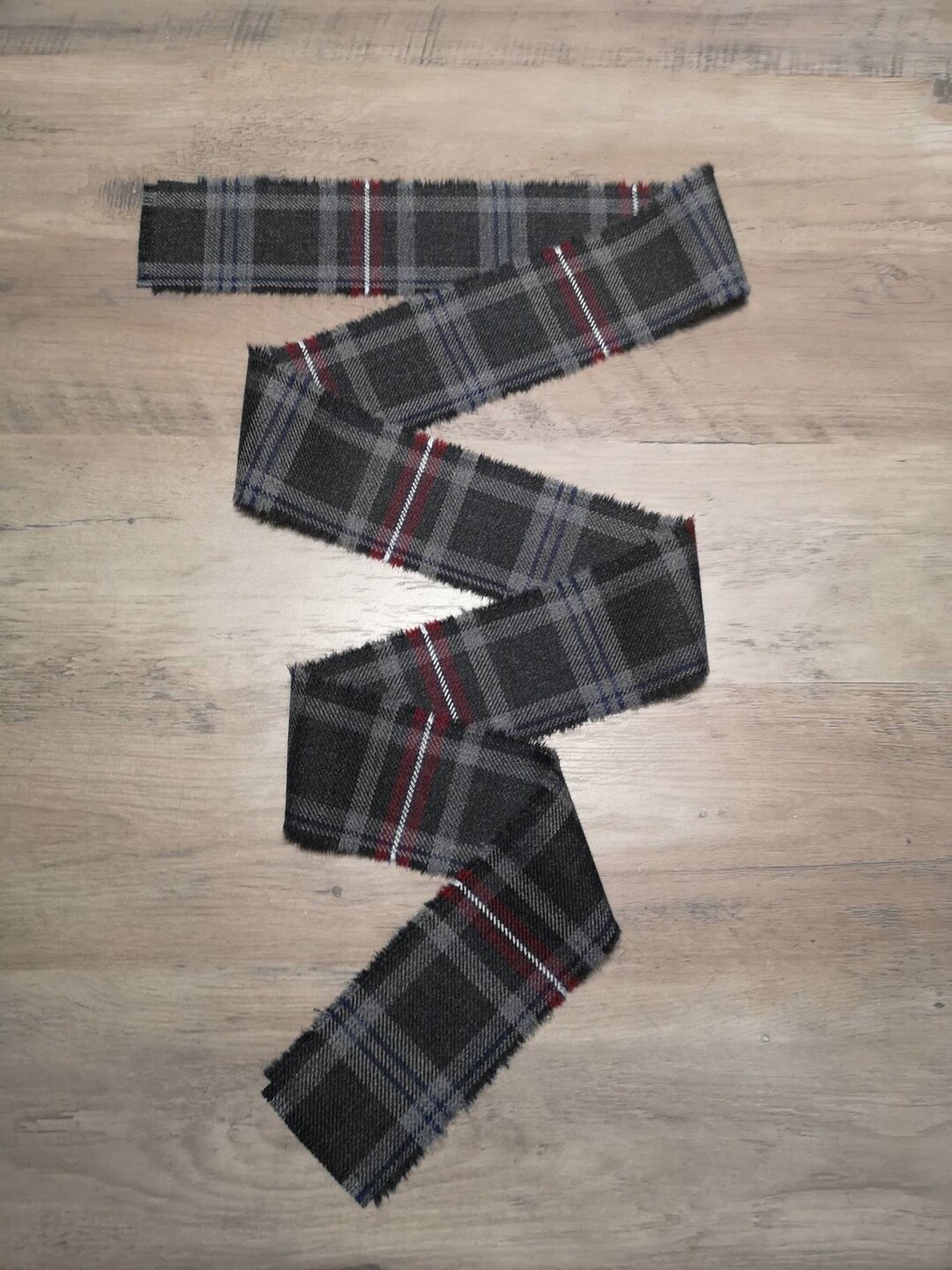 hebridean heather tartan tie
