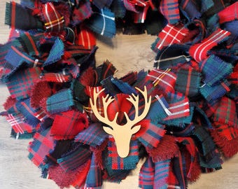 Tommy Hilfiger Plush Sherpa Throw Blanket 50 60 Plaid Christmas Red Green Etsy Australia